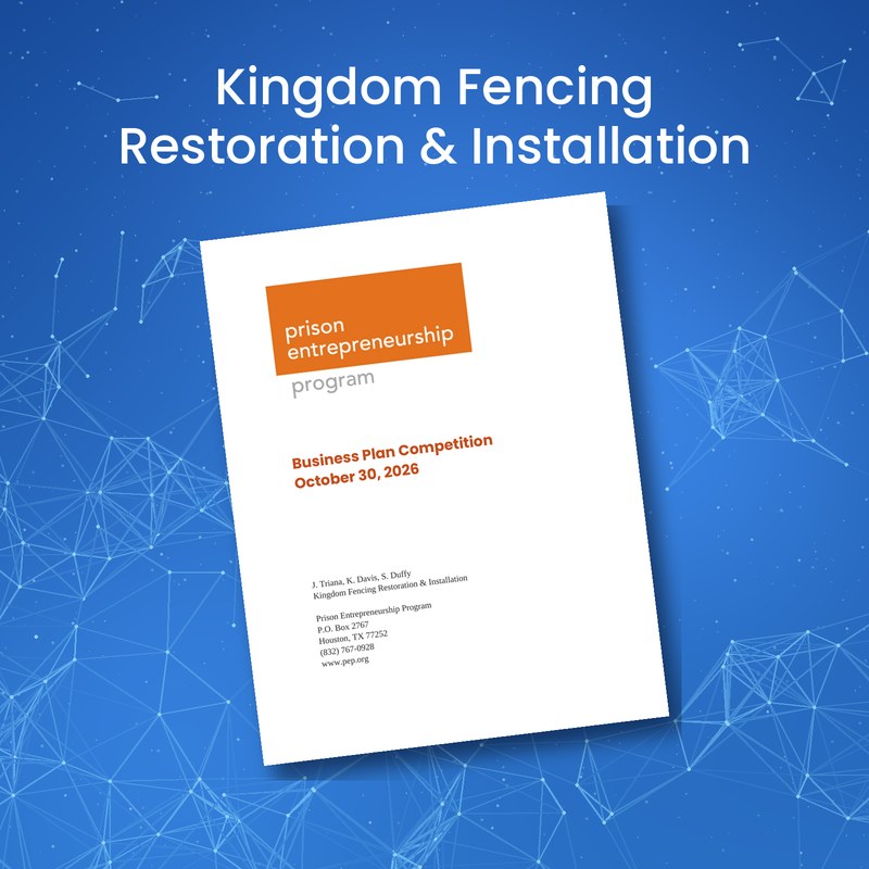 Kingdom Fencing Restoration & Installation business plan cover