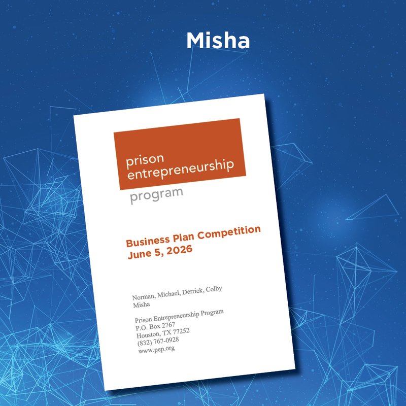 Misha business plan cover